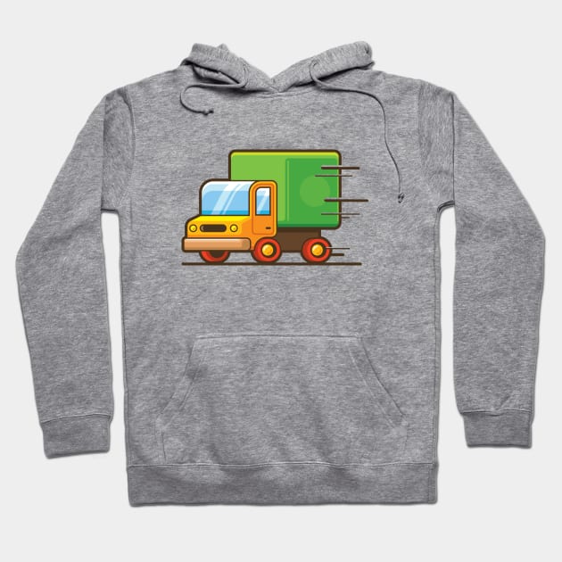 Truck Toy Hoodie by dandragomir